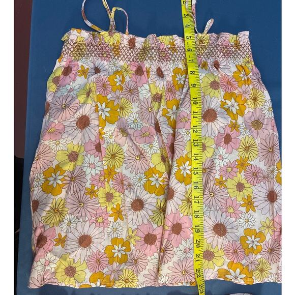 PJ Place Pink Yellow White Daisy Print Pajama Set Size L NWOT - Picture 4 of 7